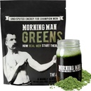 Bedste Tasting Green Probiotic Superfood Mix, 95mg Koffein, Kick Start din morgen, 75 + Vitaminer, Green Tea & Coffee Ekstrakter, fordøjelige enzymer, Gluten Free, Vegan, Energy, Gut Health, 30 Servere