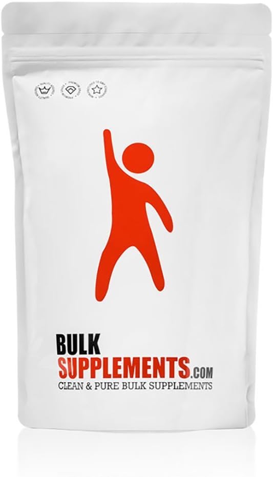 BulkSupplements.com L- Isoleucin Powder - BCAA Powder, Aminosyre Nutritional Supplement - Vegan & Gluten Free, 1g per Serving, 1kg (2.2 lbs) (Pack of 5)