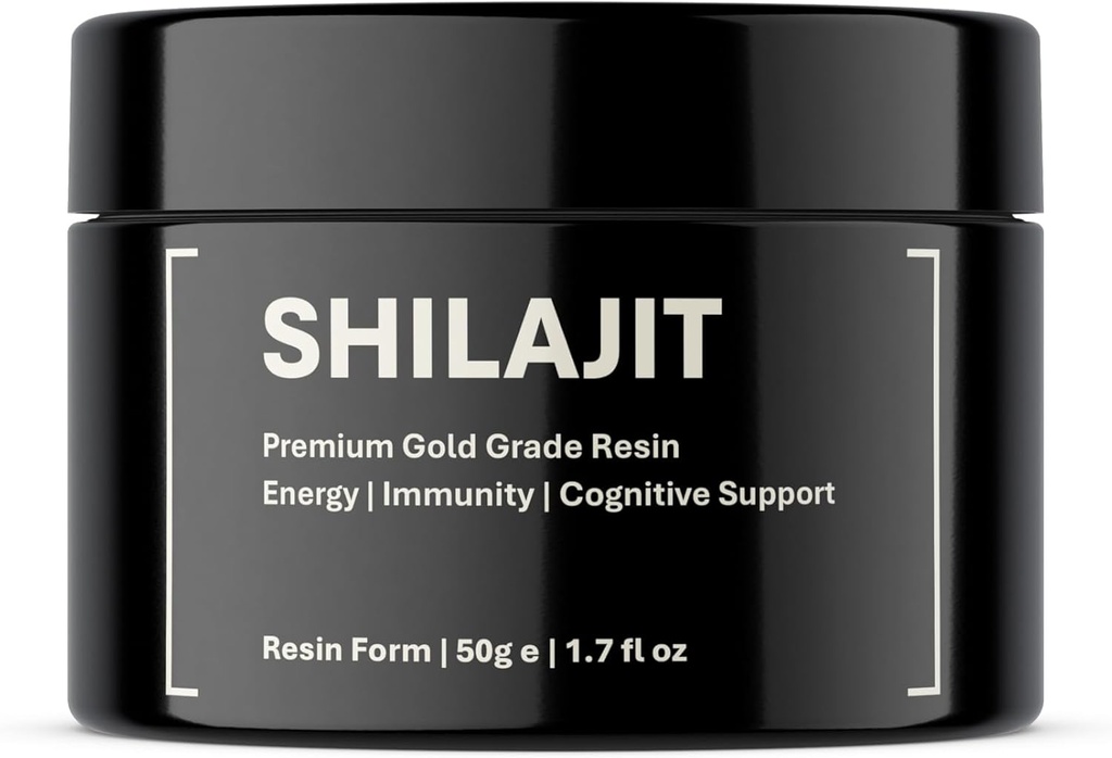 Pure Organic Shilajit Resin 124; Autentiske Himalayan Gold Grade Høstet 16000- 18,000 ft Budd124; 100% Pure Ufiltreret Budding124; 85 + Trace Minerals and Fulvic Acid for Energy and Immune Support
