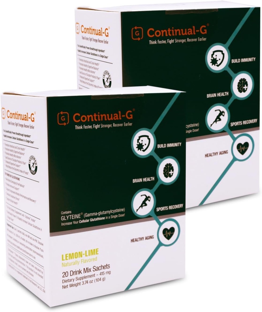 Continual - G Powder - Klinisk provet cellular glutathion precursors
