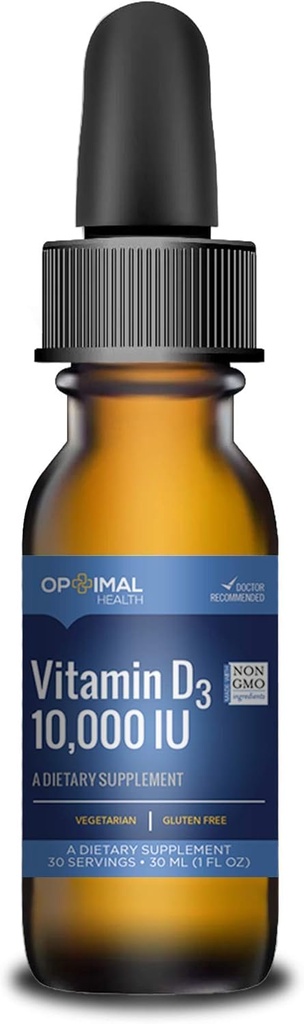 Optimal D3- vitamin Flydende drop 10000 IE