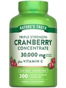 Nature 's Truth Cranberry Concentrate Pills against 124; Plus C-vitamin (124; 30,000mg)