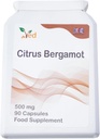 Med Citrus Bergamot, Organic Citrus Bergamot Extract, 500mg, 90 Vegan Capsules (3 Months Supply)