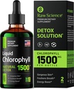 Chlorophyll Liquid Drops - Body Deodorizing Supplement, Natural Energy Boost, Organic Chlorophyll Hurtig Absorbing Vegan Liquid Chlorophyll - Boost Oxygen & Intern Deodorant, Detox Liquid Oxygen Drops