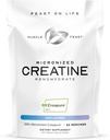 Muscle Feast Creapure - Micronized Creatine Monohydrate Powder | Premium Pre-Workout or Post-Workout | Creatine for Women & Men | Easy to Mix, Vegan, Gluten-Free, Safe and Pure (Unflavored, 250g)