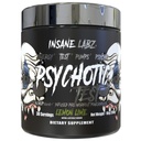 Insane Labz Psykotisk Test, High Stim Testosteron Energy og Pump Boosting Pre- Workout Powder med DMAE Bitartrate, D Aspartasyre, Creatin HCL og Glycerol Monostearate, 30 Servere, Lemon Lime