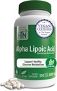 Health Thru Nutrition Alpha Lipoic Acid 600mg 120 Servering Name 124; Certified Vegan