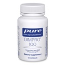 Pure indkapslinger DIMPRO 100 - Diindolylmethan Supplement - for bryst, cervikal og prostata sundhed - Gluten Free & Vegan - 60 kapsler