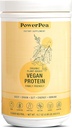 Plant baseret Vegan Protein Unflavored- USDA Organic med vitaminer, fibre, Omega 3, gurkemeje, Kids Nutrition, Non- GMO, Dairy Free, Allergen Free, Sugar & Gluten Free