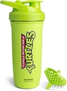 Smartshake TMNT Reforce Stainless Steel Protein Shaker Flaske - Ikke isoleret Unisex Gym Flaske C124; Metal Shaker Flasker - 900 ml C124; 30 oz - Bladsikker Screw- on Lid - BPA Free C124; (Light Green)