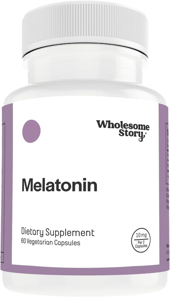 Melatonin 10 mg til voksne for restaured sleep, relaksation & mormon Balance