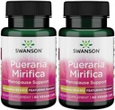Swanson Pueraria Mirifica med B6 '&' B12 - Med Puresterol 60 Veg Caps 2 Pack