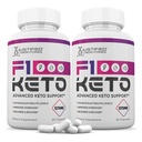 Justified Laboratories F1 Keto - 60 Capsules, Pack of 2 - Ketogenic Support from Apple Cider Vinegar, Green Tea Leaf, Vitamin C, Vitamin D3 & Extra Virgin Olive Oil - 60 Servings