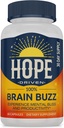 Brain Buzz Brain supplement til hukommelse og fokus 124; memory supplement til hjernen 124; 40- in-1 Brain Booster supplement til fokus, hukommelse, klarsyn, energi, ydeevne nogensinde 124; For mænd og kvinder; 60 Veggie kapsler