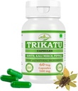 Naturlige og Pure Herbal Trikatu (Pippali, Kali Mirch, Sonth) Uddrag Kapsler 124; Højeste Potency, 100% Herbal Produkt Buddy 124; Pakning med 60 X 500 mg. Veg. Kapsler (Pakning med 1 Jar)