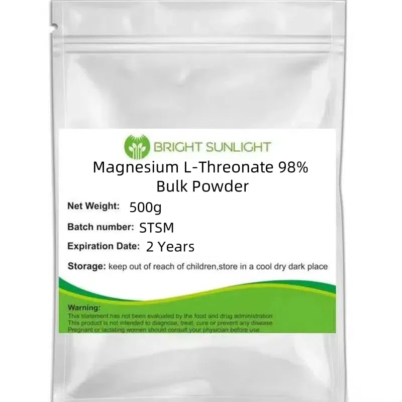 500g (1, 1LB) Magnesium L- Threonate 98% Bulk Powder