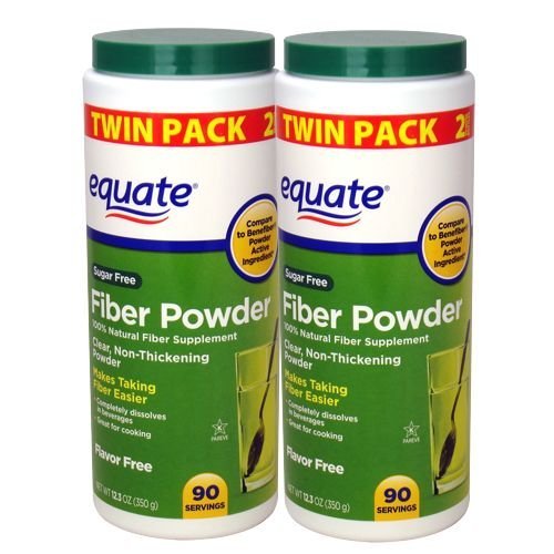 Ligger Sugar- Free Fiber Powder - 90 Servering, 12,3 oz (2 Pack)