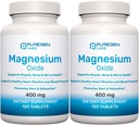 Magnesiumoxid 400mg [høj potens] Supplement