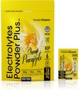 PowderVitamin Electrolytes Powder Plus, Keto, Orange Ananas, Sugar Free, Pink Himalayan Salt, 1000mg Kalium, 120mg Calcium, 120mg Magnesium, Non- GMO, Zero Calories, (16 Hydrationspakker)