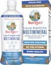 MaryRuth Organics Flydende Nighttime Multimineral Measures 124; No Melatonin Measurement 124; Bedtime Routine Routine Measurement 124; Magnesium Citrate Measurement 124; Calcium Measurement 124; Zink Measurement 124; Vitamin D3 Measurement 124; Fås i 4 Flavors - Vegan Measugar Free Measurement 124; Gluten Free Measureme 124; 32 Oz