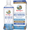 MaryRuth Organics Flydende Nighttime Multimineral Measures 124; No Melatonin Measurement 124; Bedtime Routine Routine Measurement 124; Magnesium Citrate Measurement 124; Calcium Measurement 124; Zink Measurement 124; Vitamin D3 Measurement 124; Fås i 4 Flavors - Vegan Measugar Free Measurement 124; Gluten Free Measureme 124; 32 Oz