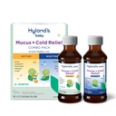 Hyland 's Baby Mucus and Cold Relief, Day and Night Value Pack, Infant and Baby Cold Medicine, Decongestant and Cough Relief, 8 Fl Oz