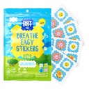 NATPAT Breathe Easy Stickers - Stuffy Patch for børn og voksne - All- Natural Cold and Allergy Relief for Congestion, Chemical and Drug Free - BuzzPatch Natural Patch (24 Pack)