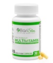 BariSlim En gang daglig Bariatric Multivitamin Capsule - 60mg jern - Bariatric Vitamin & supplement til postkirurgi herunder Gastric Bypass & Gastric Sleeve