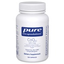 Ren indkapsling CoQ10 120 mg - Coenzym Q10 supplement til hjertesundhed, energi, antioxidanter, hjernesundhed og hukommelse - cellular sundhed, kognition og cardiovaskulær støtte * - 120 kapsler