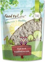 Mad til at leve - Psyllium Husk pulver, 1,5 Pounds - Pure, Kosher, Vegan, Keto, Unflavored, Finely Ground, Bulk, Mixes Well, Rich in Opløselig Fiber