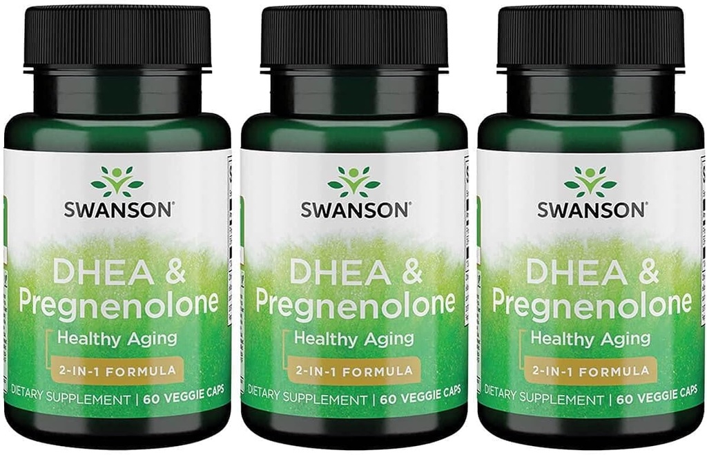 Swanson Dø og Gravienolon Complex 60 Veg Kapsler (3 Pack)