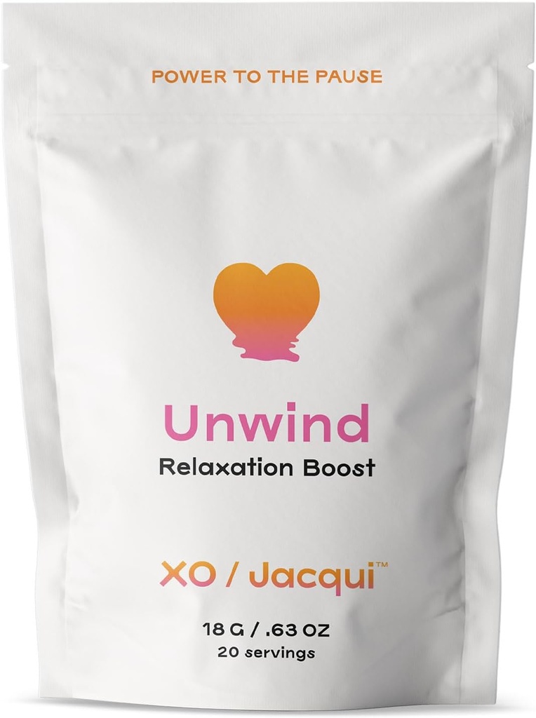 Unwind Boost Calming Natural Organic Menopause Support for Stress Relief - Add-on Booster Protein Powder - Hjælper Relieve Menopausale Symptomer - med Organic Kamille, Lavendel & Lemon