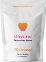 Unwind Boost Calming Natural Organic Menopause Support for Stress Relief - Add-on Booster Protein Powder - Hjælper Relieve Menopausale Symptomer - med Organic Kamille, Lavendel & Lemon