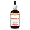 Myrrh Liquid Extract, Organic Myrra (Commiphora myrrha) Tincture Herbal Supplement, Hawaii Pharm, Made in USA, 2 fl.oz