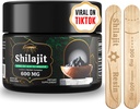 Sennasi 600 MG Shilajit Resin - Shilajit Supplement med Fulvic Acid & 85 + Trace Minerals for Energy, Immunity, Brain Power, 30 Bedste