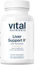 Vital Nutrients Liver Support II with Picrorhiza, Milk Thistle and Curcumin | Vegan Supplement | Herbal Combination to Support Healthy Liver Function* | Gluten, Dairy and Soy Free | 60 Capsules