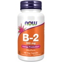 Now Foods Supplements, Vitamin B-2 (Riboflavin) 100 mg, Energiproduktion *, 100 Veg kapsler