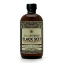 Ren og kold presset Black Seed Oil - 8 oz glasflaske - NON- GMO og Vegan - Nigella Sativa - Hexane Free - Halal Certified - Ufiltreret, mørk og potent - Naturlig kilde til Nigellon og Thymoquinon