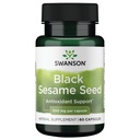 Swanson Full Spectrum Black Sesame Seed 500 milligram 60 kapsler