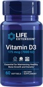 Life Extension Vitamin D3 175 mcg (7000 IE), Immunsystemet Support, Bone Health, Brain Performance, Gluten- Free, Non- GMO, Når dagligt, Two-Month Supply, 60 softels