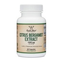 Citrus Bergamot Supplement, 1000mg, 60 Capsules - Supports Healthy Cholesterol & Triglyceride Levels - 1,000mg Servings (Bergamonte Standardization) by Double Wood