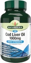 Torsk leverolie (høj styrke) 1000mg 90 Softgels