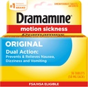 Dramamin Original, Motion Sygdom Relief, 36 Greve