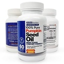 100% Pure Græskar Seed Oil - 60 Soft Gels Indeholder en rig næringsstof profil fundet i ægte hele fødevarer - Mænds Super Comfort Formel - Nutritional Oil Rich i essentielle fedtsyrer - 1 flaske