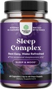 Natures Craft Natural Genopfriskende Sleep Formel - Understøtter sund hvile - Non Addictive Supplement - Magnesium L- Theanine GABA - Pure Herbal Ingredients