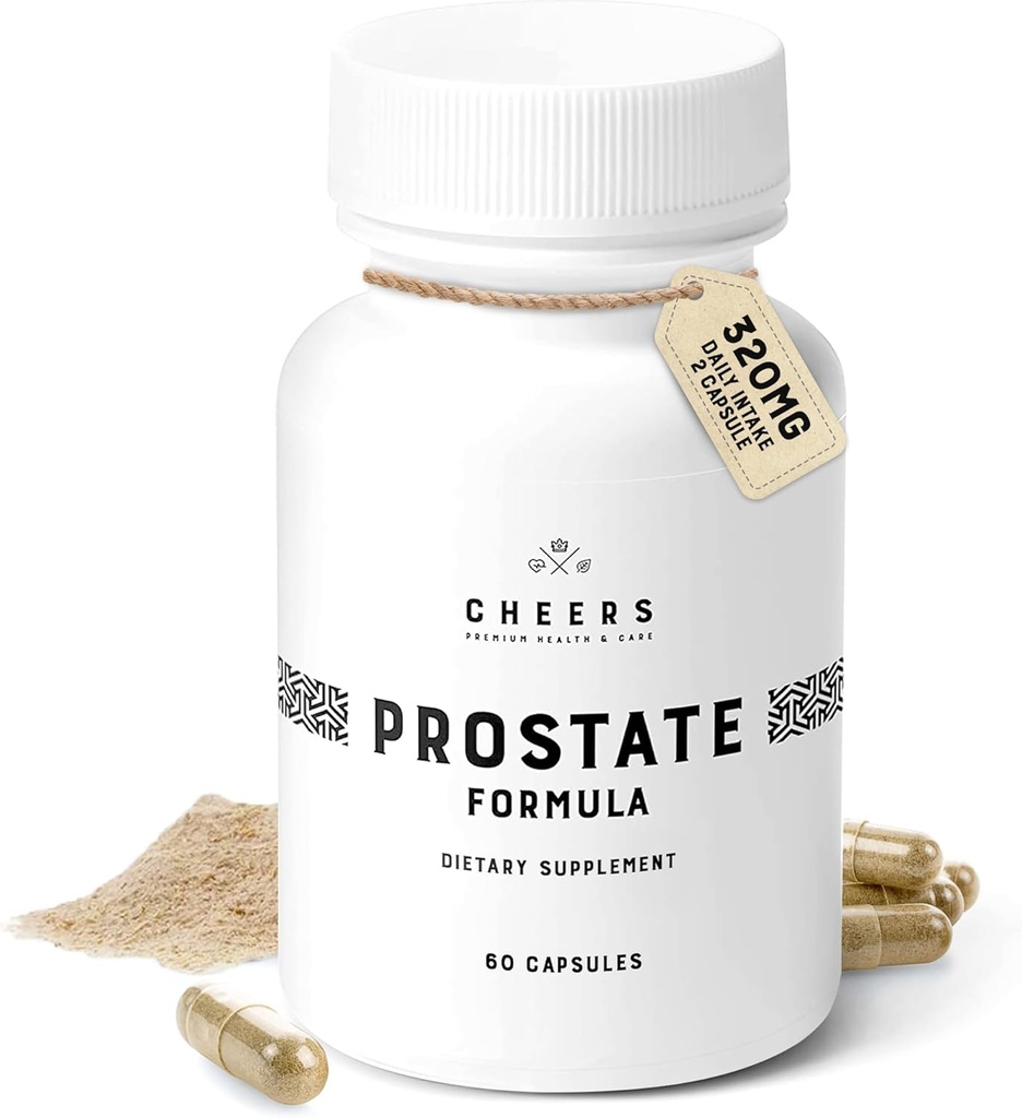 Skål Prostata Formelle 124; Kosttilskud til mænd; Beta Sitosterol, Saw Palmetto & EnoSTIM ™ - 124; Zink, Selenium & Vitamin B6 - 124; Urinær & Prostrate Support