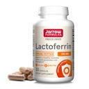 Jarrow Formulas Lactoferrin 250 mg - Immune- Support Glycoprotein - for sund immunsystemet Support & Iron Absorption - Fryse Tørret - Gluten Free - Non- GMO - 30 Kapsler (Servering)