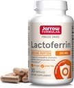 Jarrow Formulas Lactoferrin 250 mg - Immune-Supporting Glycoprotein - for Healthy Immune System Support & Iron Absorption - Freeze Dried - Gluten Free - Non-GMO - 30 Capsules (Servings)