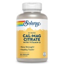 SOLARAY Calcium & Magnesium Citrate 2: 1 Ratio w / vitamin D-3, sunde knogler, muskel & nervesystem support, høj absorption 180 kapsler